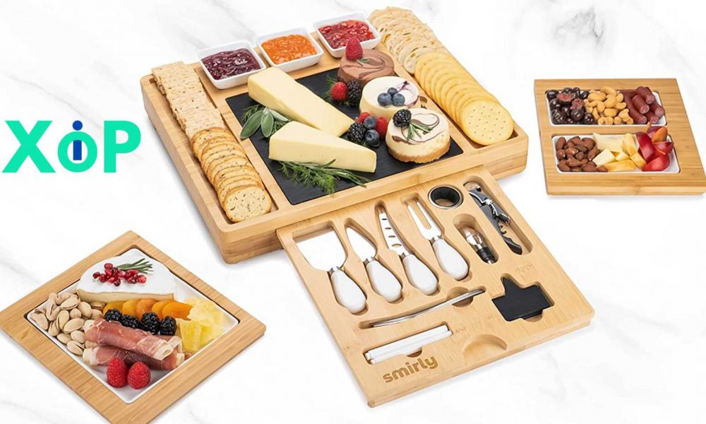 Elevate your celebrations with SMIRLY Charcuterie Boards - the perfect wedding and bridal shower gifts that combine love and flavor.